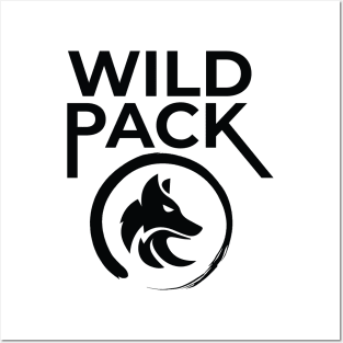 Wild Pack Sports Black Posters and Art